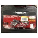 Lot of assorted Husky Mechanic Tool Sets in like new condition some maybe missing pcs review pictures
