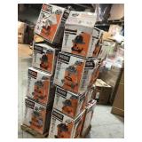 Pallet with assorted Ridgid Shop Vacs various models and conditions see pictures