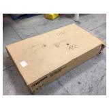 Husky  62 in. Adjustable Height Workbench Table with 2-Drawers in Black in good condition