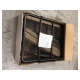 Curt  60" x 24" Black Steel Basket Cargo Carrier (Folding 2" Shank, 500 lbs.) not used