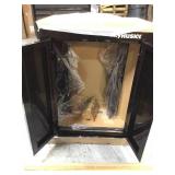 Husky  53 in. W x 69 in. H x 19 in. D Steel Garage Cabinet Set in Black (6-Piece) damaged corner not used see pictures