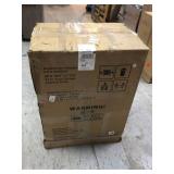 Husky  53 in. W x 69 in. H x 19 in. D Steel Garage Cabinet Set in Black (6-Piece) damaged corner not used see pictures