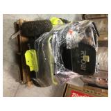 Ryobi 42 in. 100 Ah Battery Electric Riding Zero Turn Mower customer Return See pictures