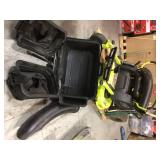 Ryobi 42 in. 100 Ah Battery Electric Riding Zero Turn Mower customer Return See pictures