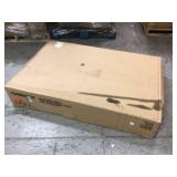 Husky 52 in. Adjustable Height Work Table with 2-Drawers in White not used see pictures