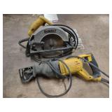 Dewalt Circular Saw & Reciprocating...