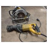 Dewalt Circular Saw & Reciprocating...