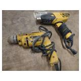 Wagner Heat  Gun & Dewalt Drill...