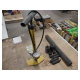 Cherne Test Pump & Assorted Test Pl...