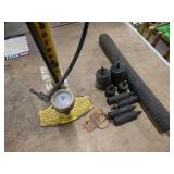 Cherne Test Pump & Assorted Test Pl...