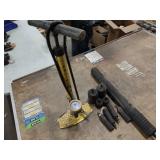 Cherne Test Pump & Assorted Test Pl...