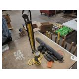 Cherne Test Pump & Assorted Test Pl...