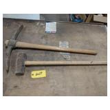 Pickaxe & Sledge...