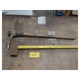 Pickaxe & Sledge...