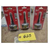 (3) Milwaukee 2 9/16" Selfeed Bits,...