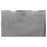(1) Slab Granite River White, 77x12...