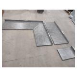 Laminate Countertop, 73"x60 1/2", 6...