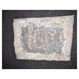 Antique High Relief Metal Art Piece of Children