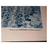 1914 Northern Pacific Railway Yellowstone National Park Prints