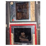 Collection of Magic Lantern Glass Slides, Famous Artists