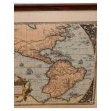 Americae Sive Novi Orbis Framed Print