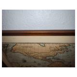 Americae Sive Novi Orbis Framed Print