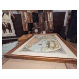 Americae Sive Novi Orbis Framed Print