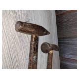 Antique Hand Forged Blacksmith Hammers