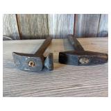Antique Hand Forged Blacksmith Hammers