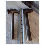 Antique Hand Forged Blacksmith Hammers