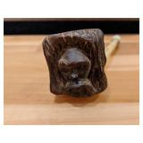 Hand Carved Pipe w/Face