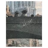 Framed Oil on Board Painting of Venice Canals