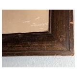 Antique Framed Photograph of Ancient  Roman Amphitheater Colosseum