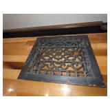 Architectural Salvage Cast Iron Floor Grate