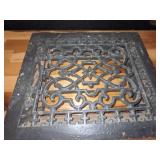 Architectural Salvage Cast Iron Floor Grate