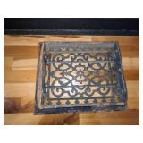Architectural Salvage Cast Iron Floor Grate