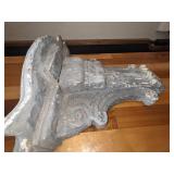 Gothic Revival Plaster Wall Shelf
