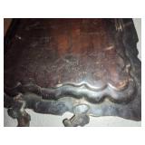 Mixed Metal Egyptian Tray w/Sphinx