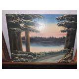 Wall Decor Including 2 Original Oil Paintings