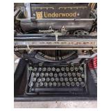 Antique Underwood Typewriter No. 11 Standard Writer Steel Case 1930