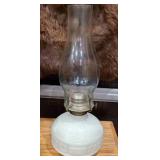 3 Glass Oil Kerosene Lamps