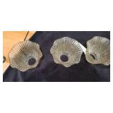 4 Art Nouveau Glass Lamp Shades