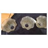 4 Art Nouveau Glass Lamp Shades
