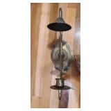 Group of Metal Wall Candle Holders