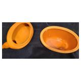 Brique Ware Terra Cotta Mallard Baking Dish