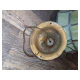 Art Nouveau Tiffany Style Stained Slag Glass Lamp or Hanging Light Shade