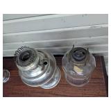 Glass & Metal Oil Lamps
