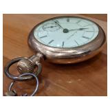 Hamilton Side Winder Open Face Pocket Watch, Early 1900