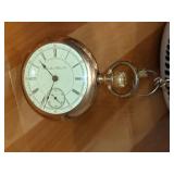 Hamilton Side Winder Open Face Pocket Watch, Early 1900