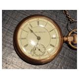 Hamilton Side Winder Open Face Pocket Watch, Early 1900